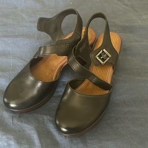 BOC Mary Jane black with three inch heel.